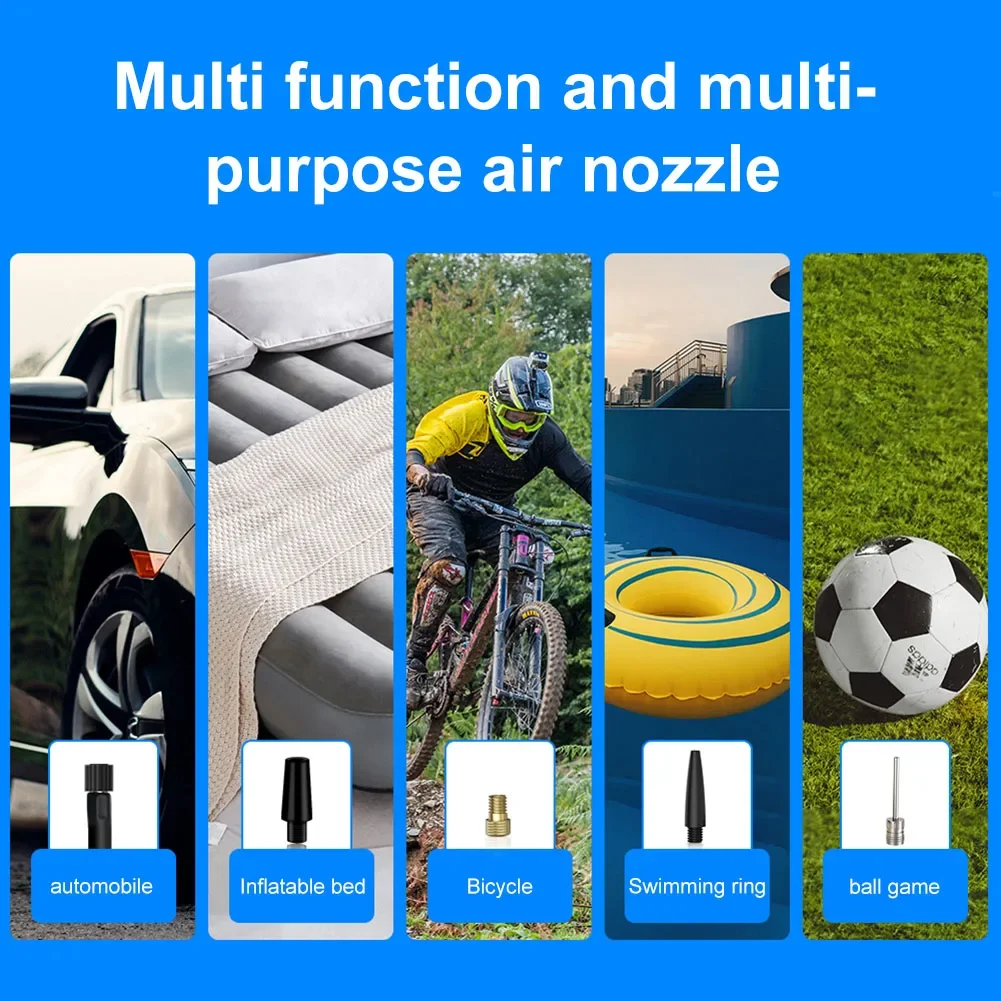 미니 휴대용 자동차 전기 공기 펌프, 무선 타이어 팽창기, 자동차 오토바이 자전거 공용 공기 압축기 펌프