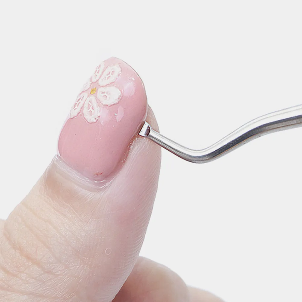 

1 set Stainless Steel Manicure Tool Set Portable Cuticle Pusher Dead Skin Remover Professional Nail Care Kit Manicure Tools