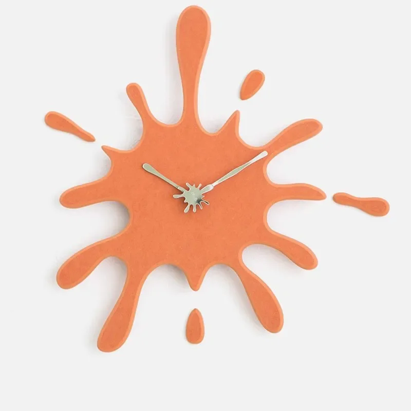 

Nordic Wall Clock Silent Non-Ticking Modern Minimalist Design With Battery Operated For Living Room Bedroom Decor