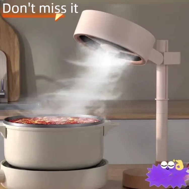 Plug In Desktop Range Hood Washable Strong Suction Low Noise Portable Smoke Extractor No Drill for Hot Pot BBQ Indoor 데스크 후드