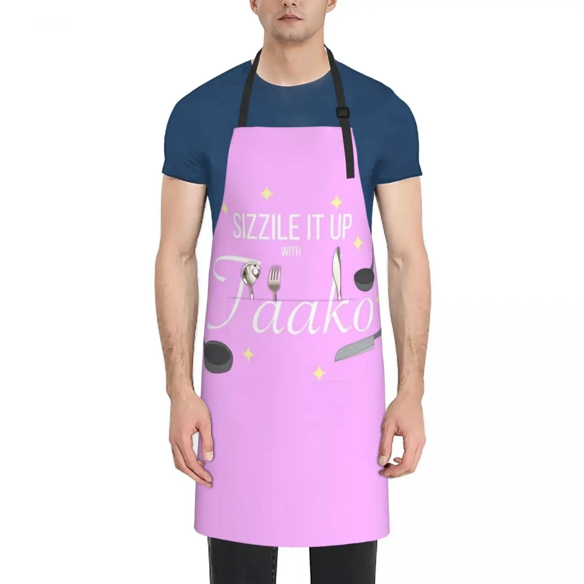 

Sizzle It Up with Taako Apron Kitchen Kawaii Accessories Art christmas kitchen cloths Apron