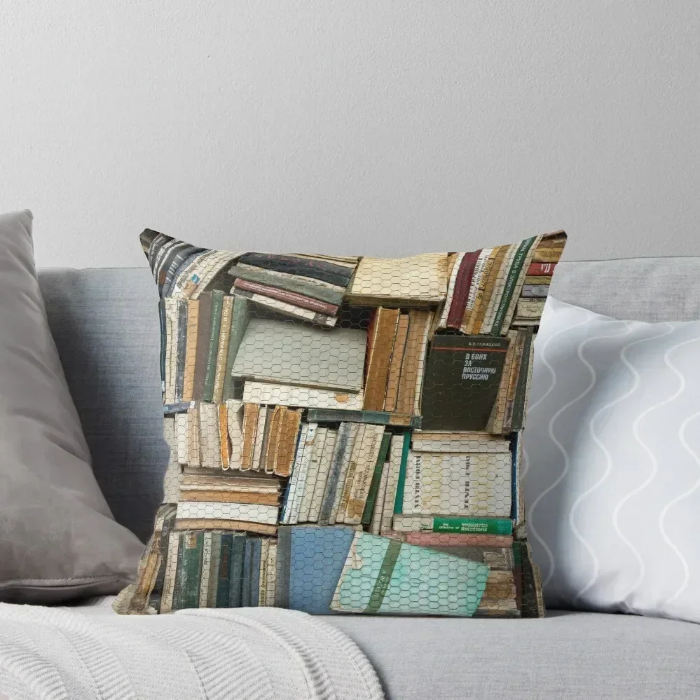 Book Collection Throw Pillow Pillow Decor Pillows Aesthetic Pillowcase Pillow Cover