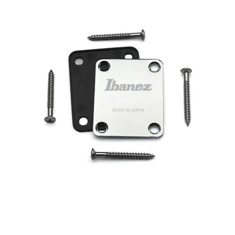 Placa de pescoço de guitarra elétrica IBZ, incluindo parafusos