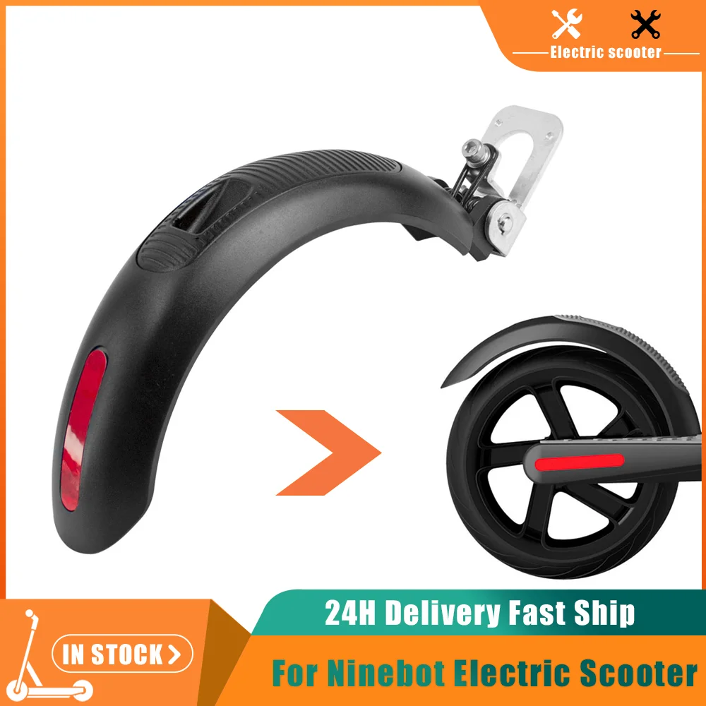 Upgraded Metal Scooter Rear Brake Fender Assembly For Ninebot ES1 ES2 ES3 ES4 Electric Scooter Tyre Splash Mud Guard Accessories