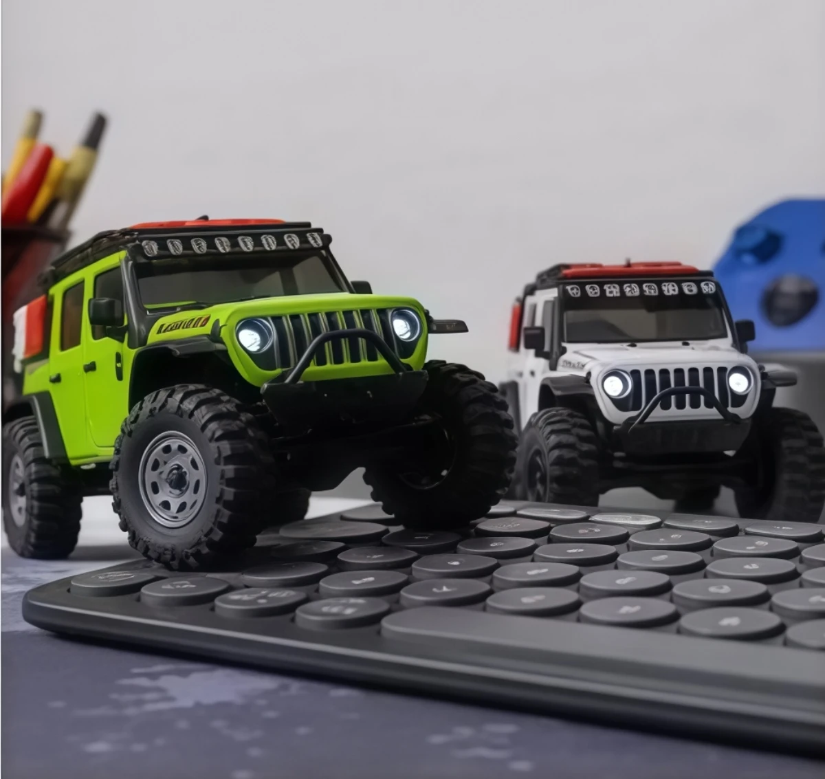 Axial AXI-3303 Unpainted ABS Hard Body Kit 1/30 SCX30 Wrangler JLU RC Mini Crawler Body Shell
