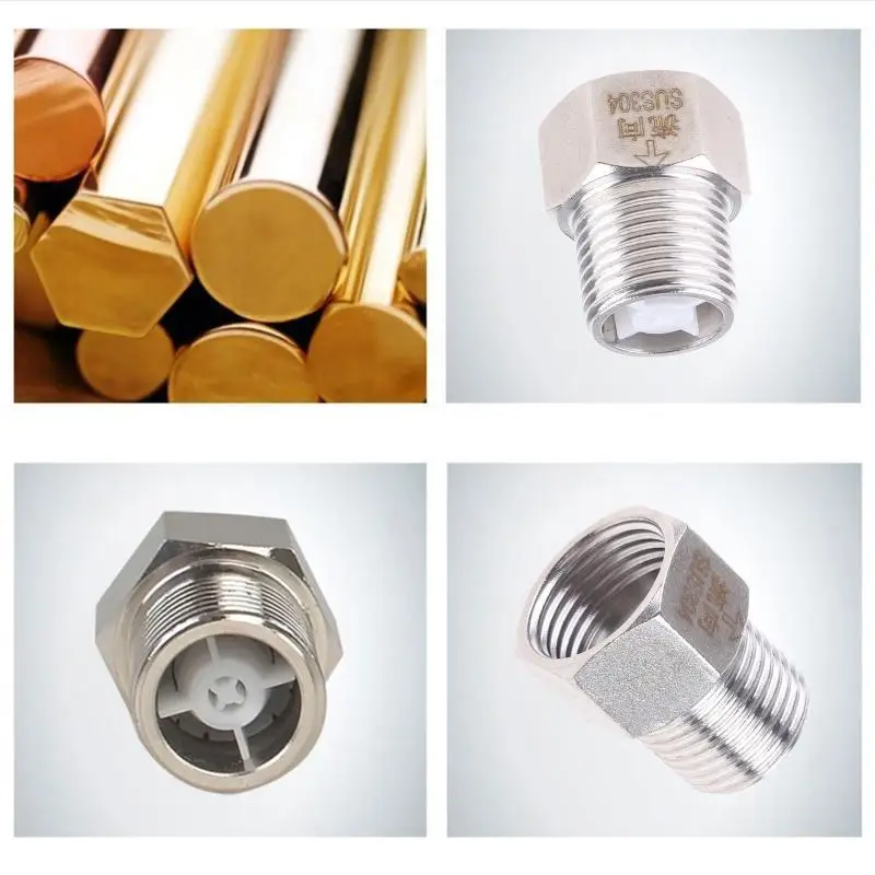 652F Copper Threaded Check for Valve Way Non-return Check for Valve for Water Hea