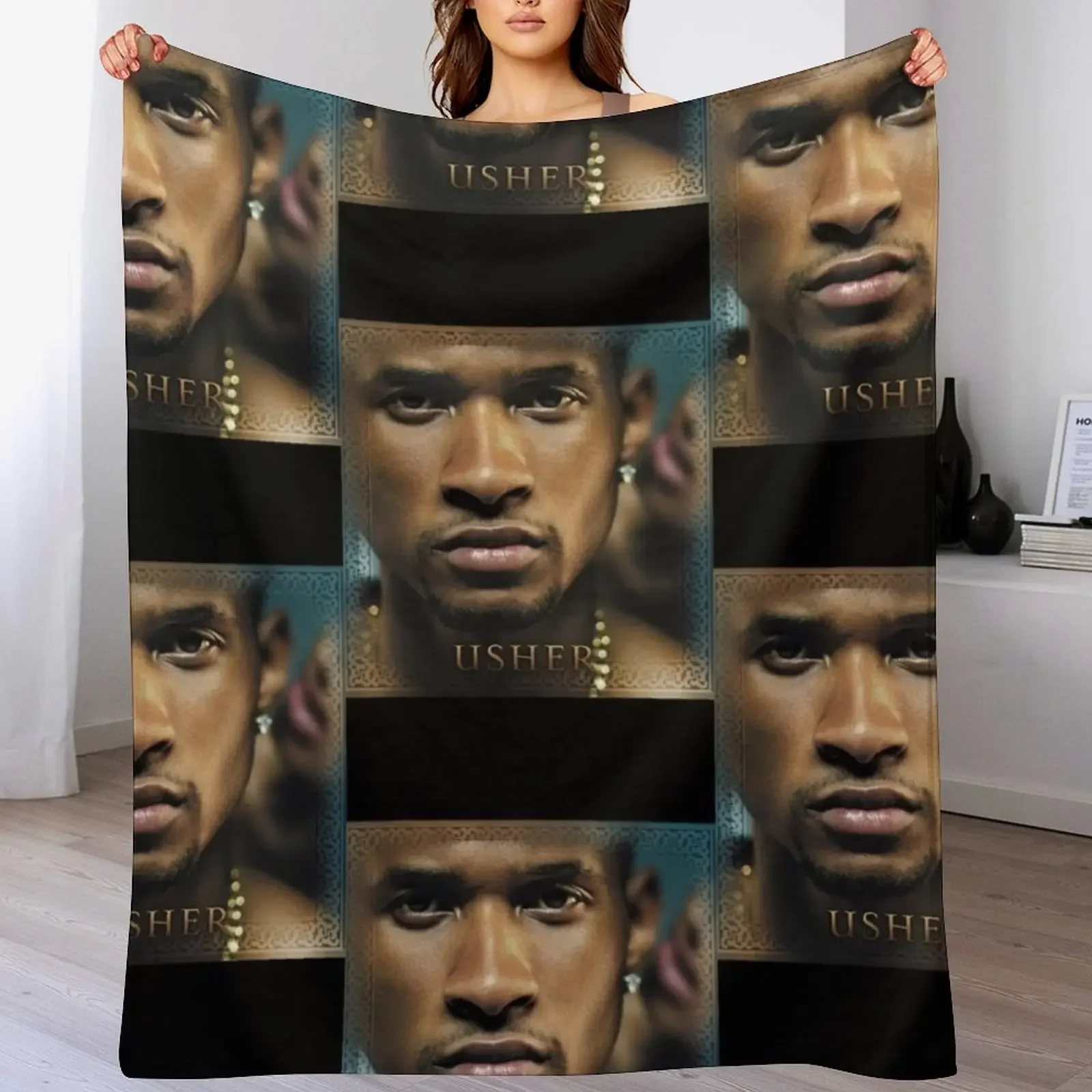 Usher Confessions Throw Blanket Travel warm for winter decorative Blankets