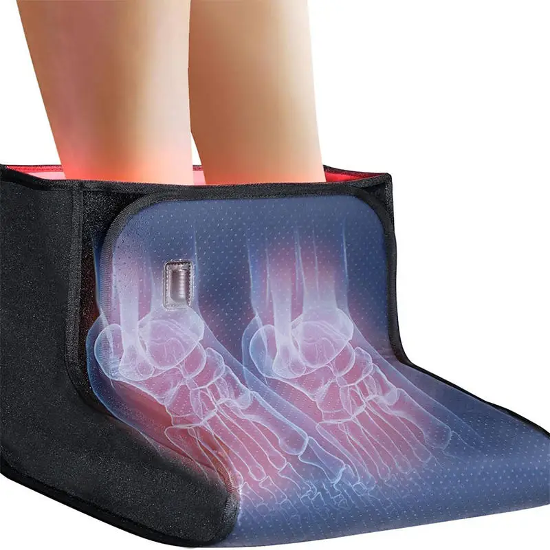 Red Light Therapy for Feet,3-in-1 Chips LEDs with Timer, Infrared Foot Therapy Device for Ankle Heel Plantar Joint Muscle Relief