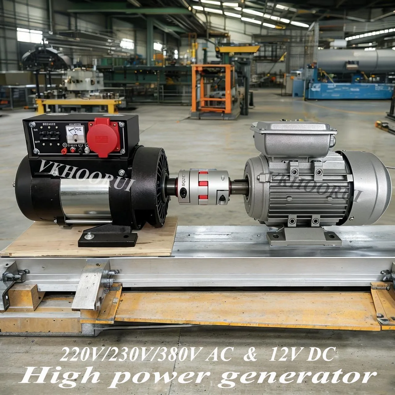 

Генератор переменного тока, 3000 об/мин, магнитная медная катушка, 100 кВт, 50 кВт, 30 кВт, 220 В, однофазный/трехфазный с регулятором напряжения двигателя