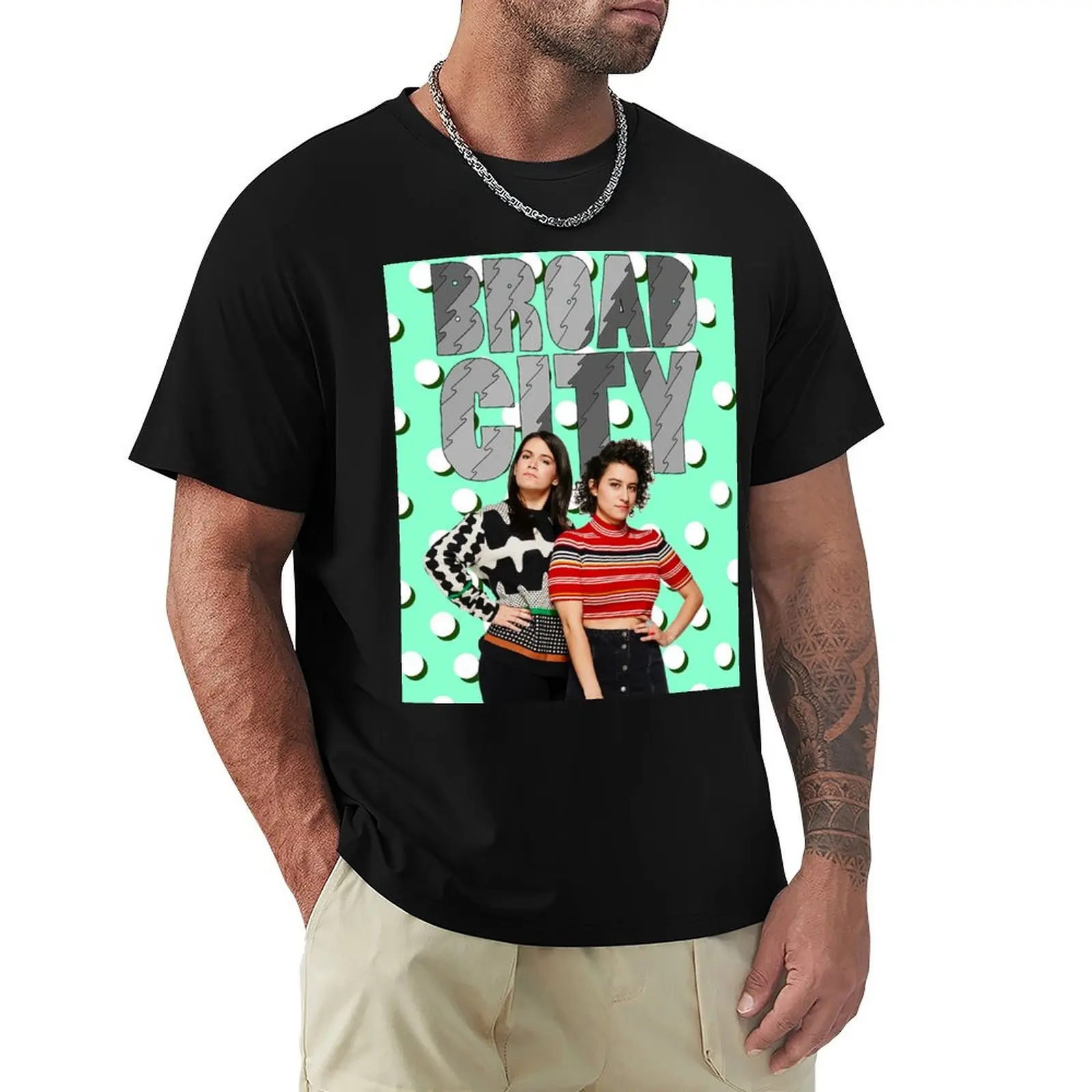 Broad city T-Shirt Daily Work Short Sleeve Top