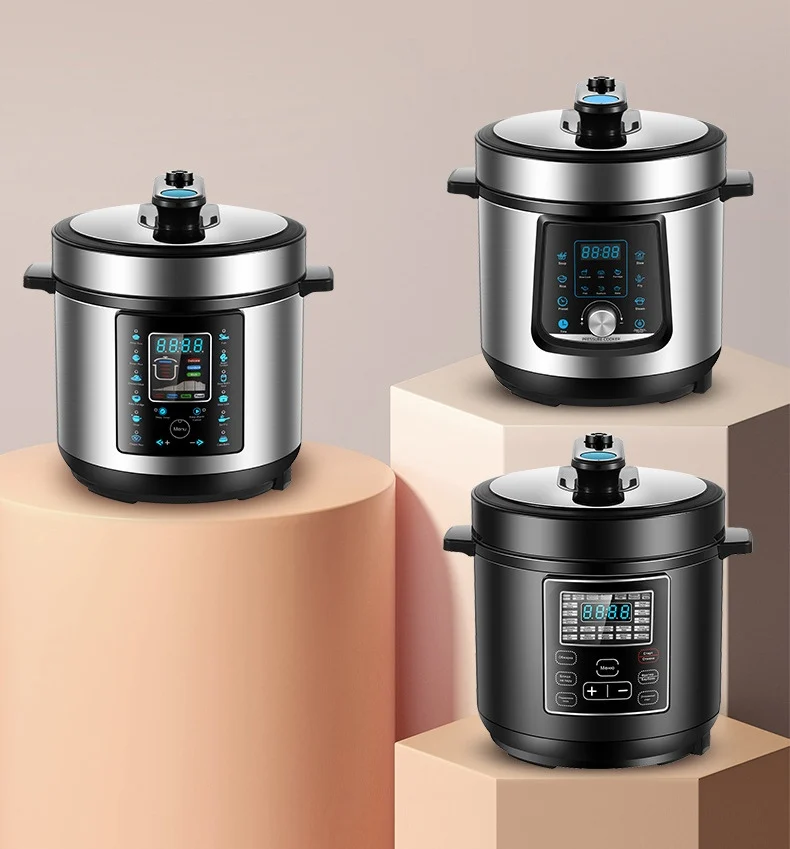 

Direct Sale 5L 6L Digital Multifunction Electric Pressure Cooker 10 in 1 Stainless Steel Rice Cooker for Household CB CE