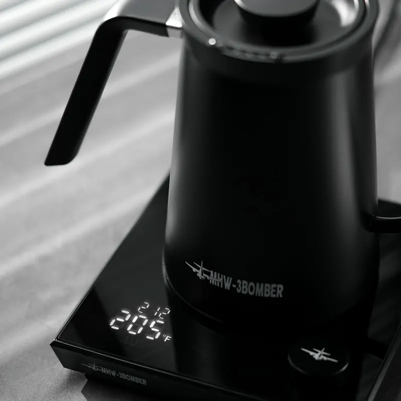 Chaleira Elétrica Inteligente MHW-3Bomber Pescoço de Ganso para Café — foto 5