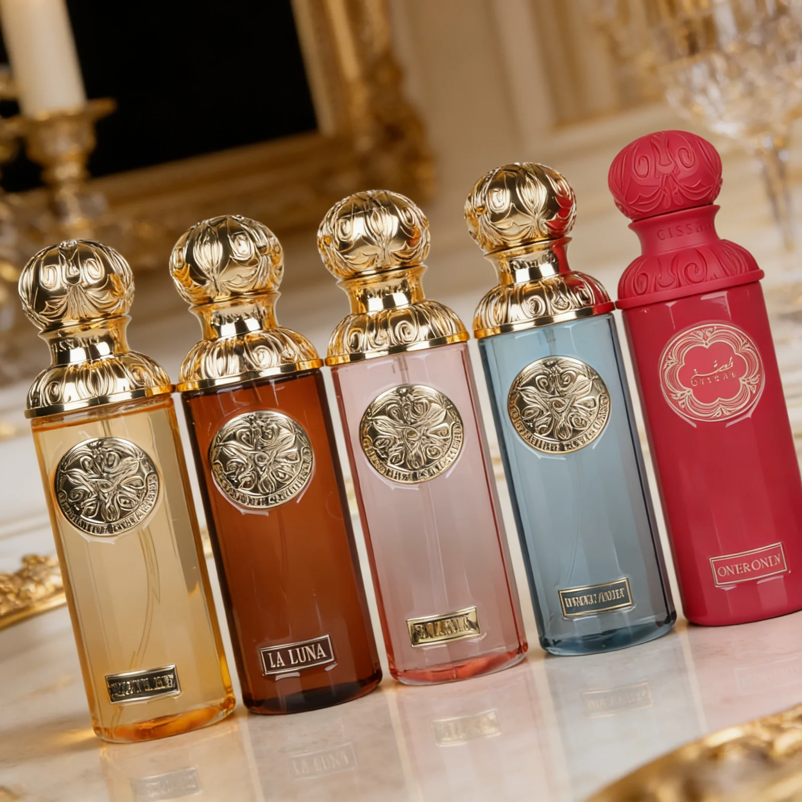 Unisex Long Lasting Perfume Set for Men Women Romantic Attraction Body Spray, Luxury Fragrance Gift Box Alluring Scent Daily Use