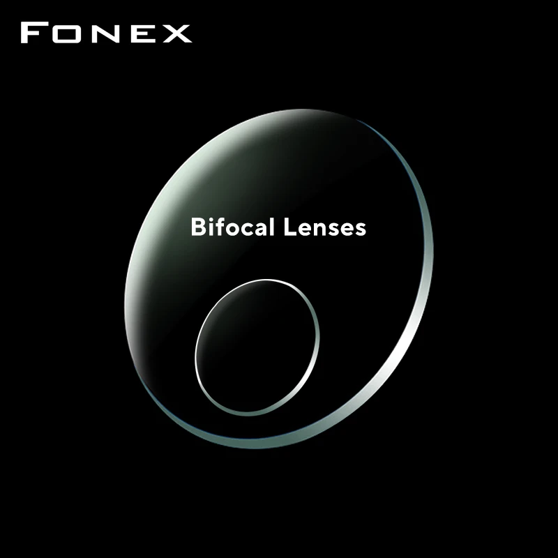 Bifocal Lenses 1.56  (ADD+1.00~+3.00) Look Far and Near Bifocal Optical Prescription Lenses HMC Eyeglasses Lenses