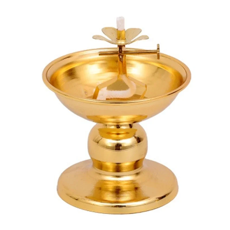 Oil Lamp Fashion Dimmable Lamp Holder Buddhist Supplies Suitable for Indoor Use Wholesale