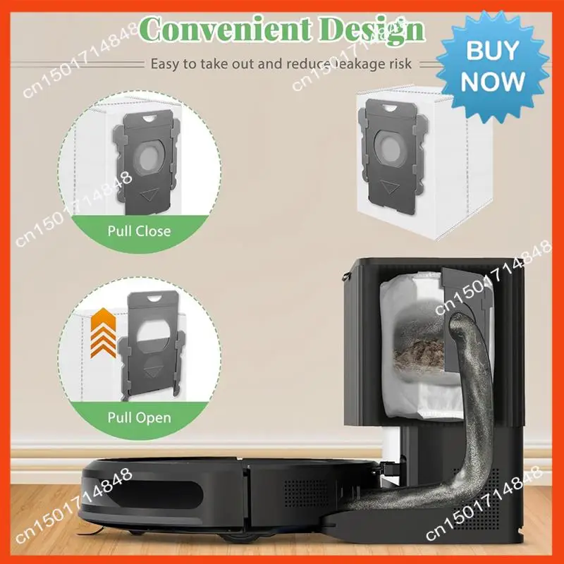 BISM Sacchetti per aspirapolvere di ricambio per Irobot Roomba I7+, I8+, I3+, I4+, I5+, I6+, I1+, S9+, S9 Plus, I, S, J, Series Essential