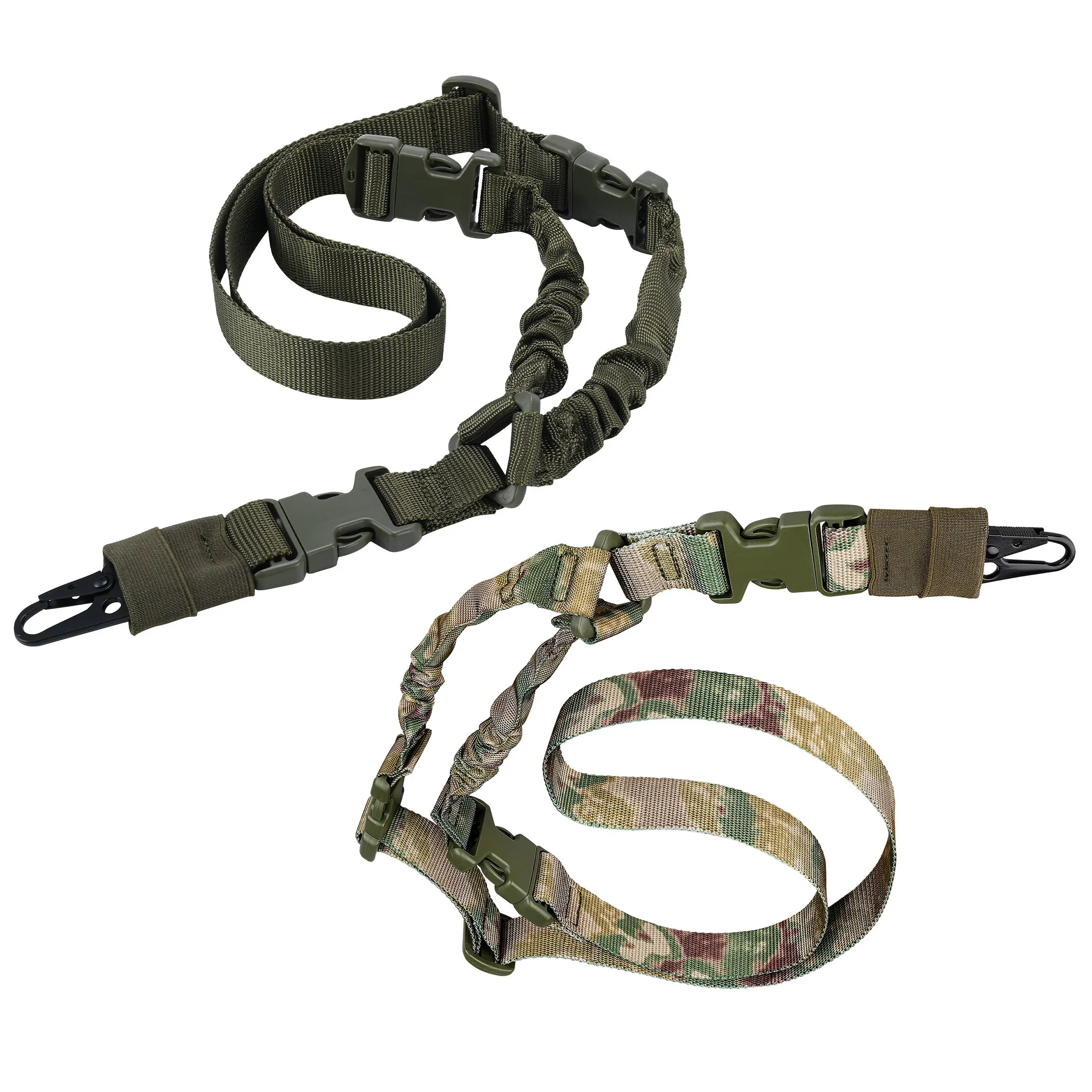 1pc Outdoor Single Point Tactical Harness CS Tactical Gun Rope Diagonal Safety Rope Tactical Camouflage Belt For Men and Women