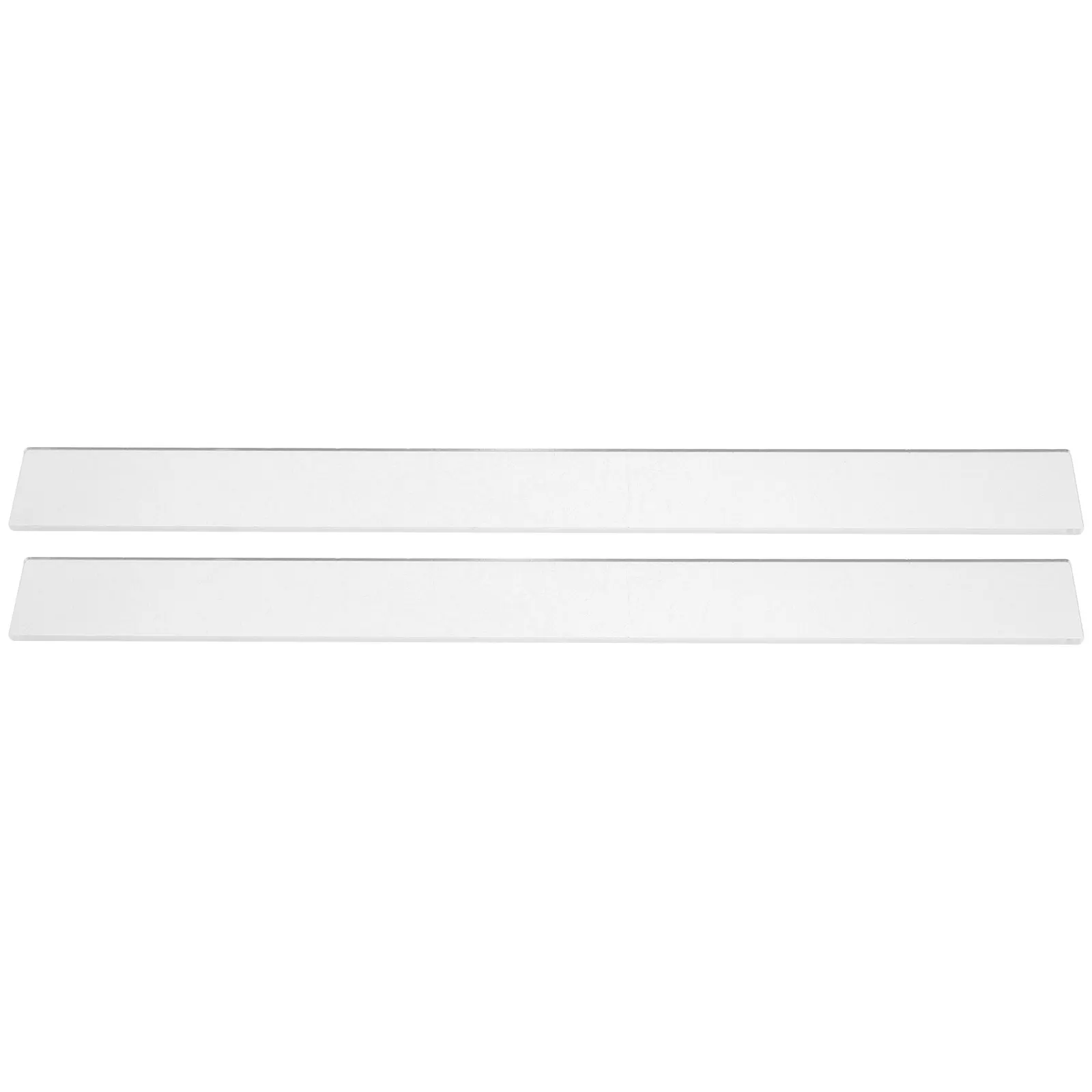 

Набор из 2 регулируемых акриловых балансировочных линеек-толщиномеров для точного измерения, направляющая для скалки, инструмент для скульптуры и рукоделия