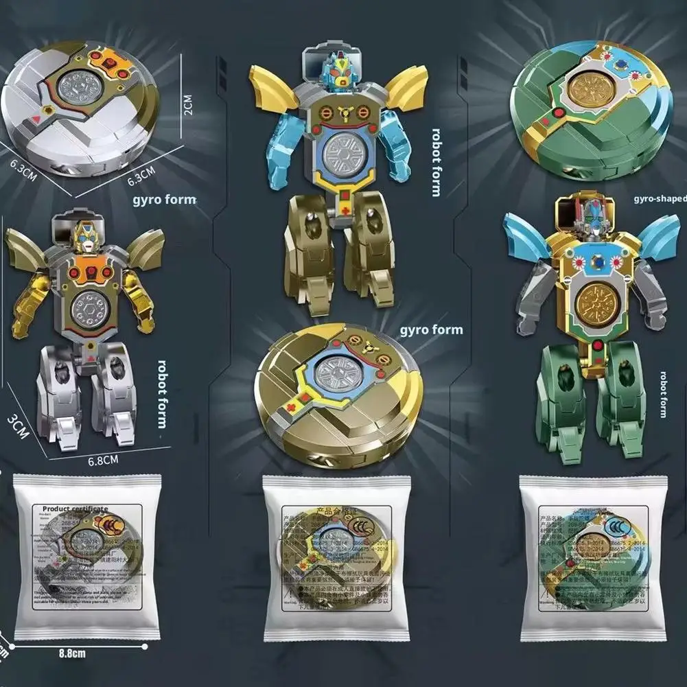 Creatieve Mechanische Vervormde Robot Fidget Speelgoed Hand Spinner Antistress Volwassen Zintuiglijke Speelgoed Fidget Spinners Gyro Kinderen Speelgoed Geschenken