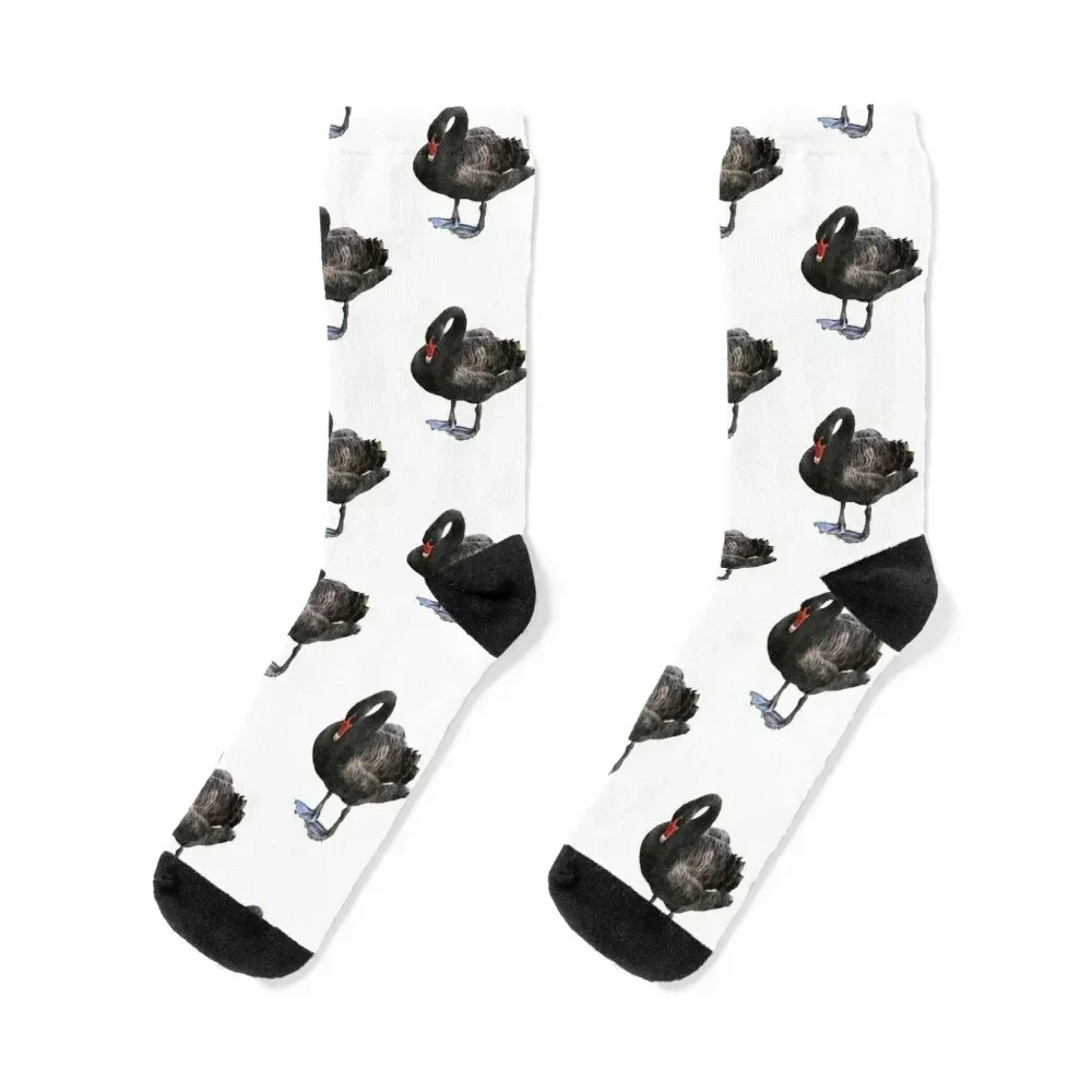 

Black Swan Socks Run Rugby Toe sports cool Men's Socks Women's