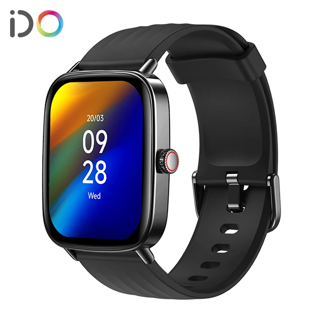 

2025 New Fitness Tracker Smart Watch For Men 1.85inch TFT Display BT Calling IP68 Waterproof AI Voice Sleep Tracker Silicone