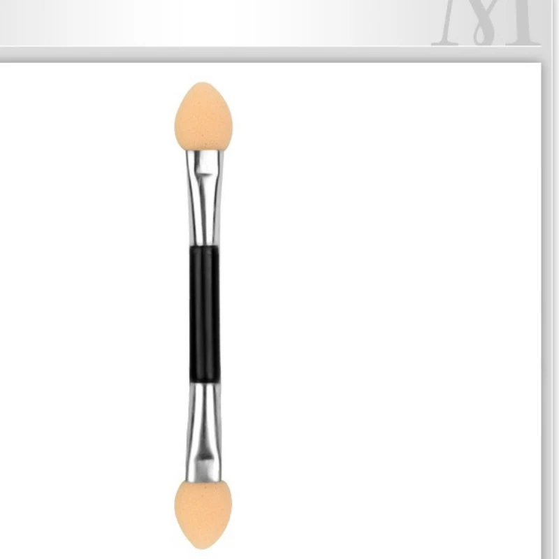 Gia상 Daug Progrnavutti 10 Stück Applikator Doppelseitige Kosmetikpinsel Damen Make-up Lidschatten Schattenpinsel Doppelseitiger Lidschattenpinsel Gia상