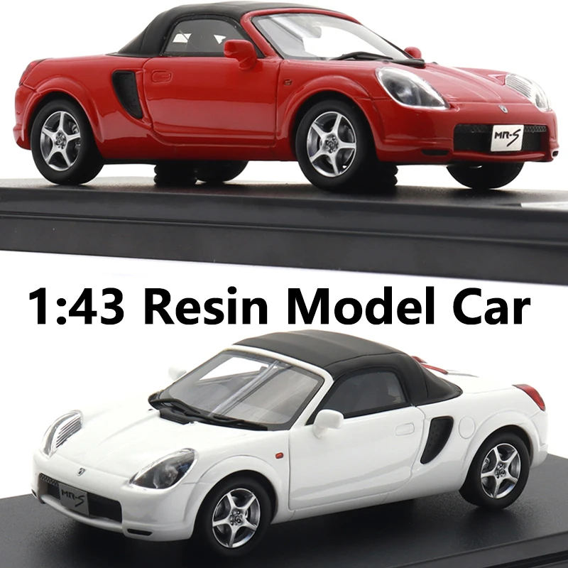 

1:43 Scale Resin Model Car MR-S S Edition 1999 High Simulation Classic Sports Vehicle Collectible Display Ornament Gift