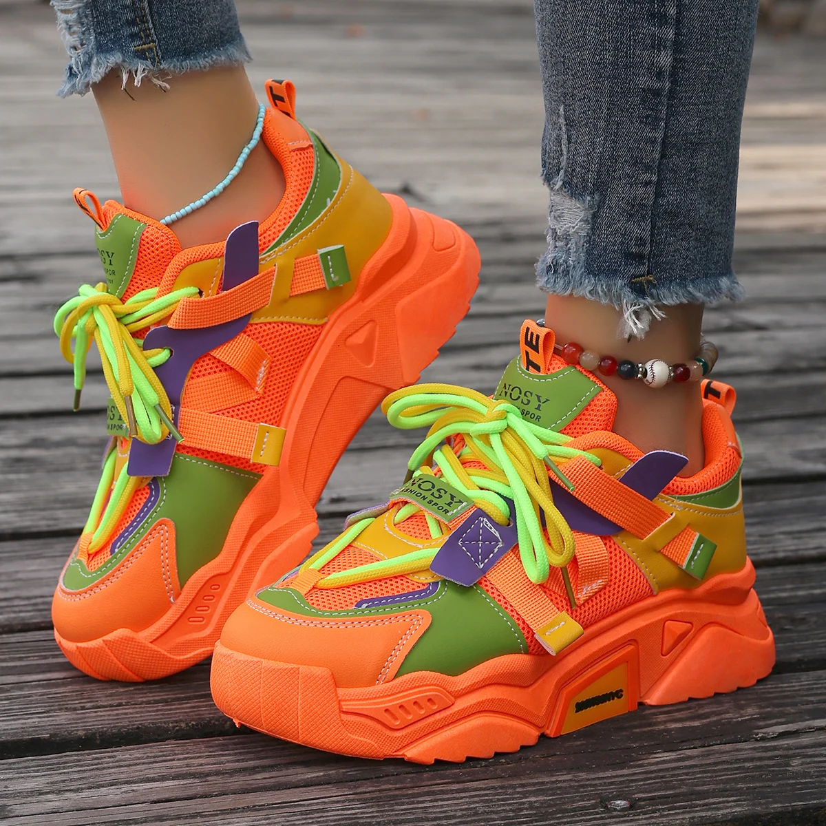 

Women Sneakers Spring Trend Casual Fashion Shoes for Women Comfortable Outdoor Running Sneakers Women Platform Designer Shoes