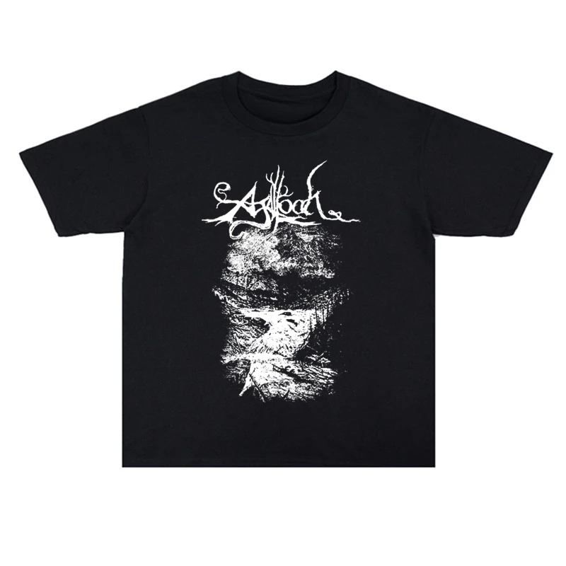 

Summer Unlucky Metal Rock Agarwood Wood Grain Printed Cotton T-shirt, High-quality Short-sleeved, Fashionable and Trendy Design