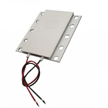 1PC תרמוסטט חימום PTC אלומיניום טמפרטורה קבועה 76x63x7mm 12V...