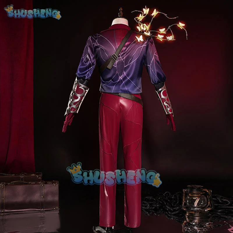 Identity ⅤNaib Subedar Cosplay Costume Uniform Halloween Carnival Party Christmas Play Role Clothes Clothing for Men Shusheng