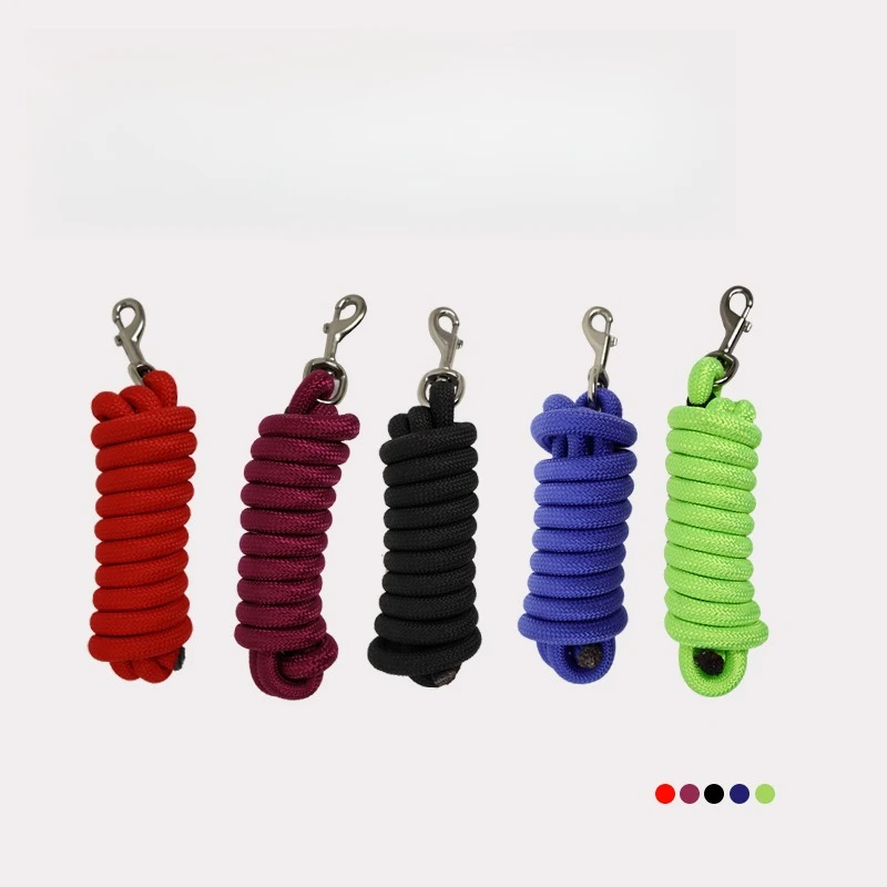 Corda di piombo circolare per cavalli - Linea equestre rinforzata con hardware resistente all'abrasione