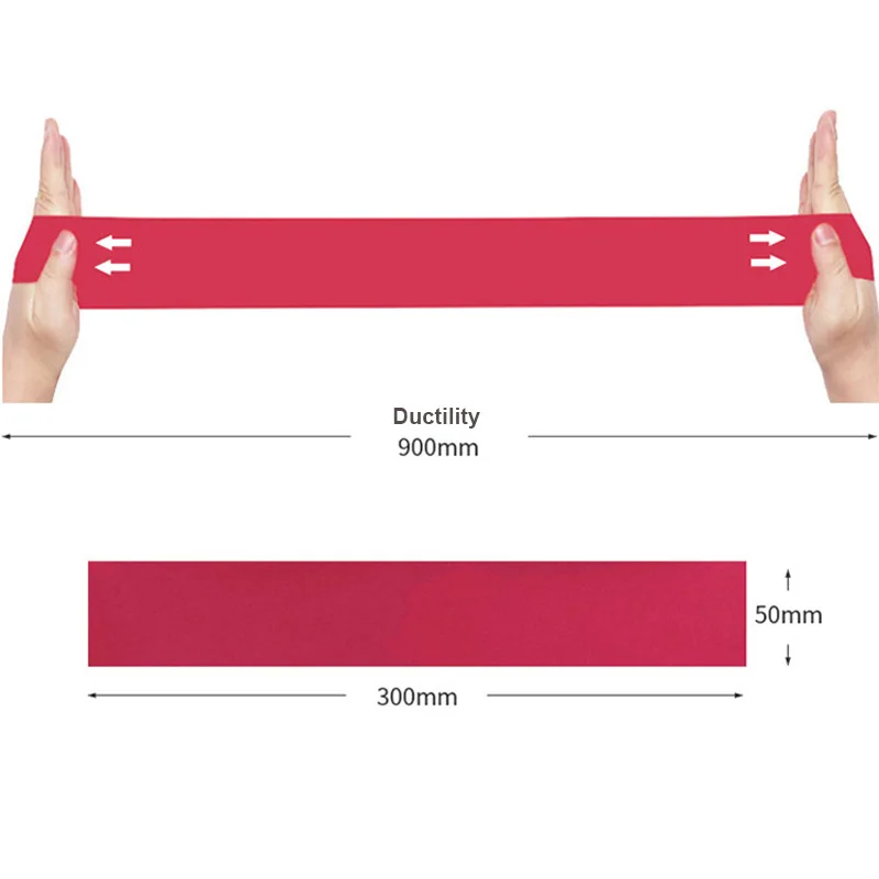 Sport Yoga Resistance Loop Band Bodybuilding Workout Squat Fitness Exercise Gym Pilates Elastic Flat