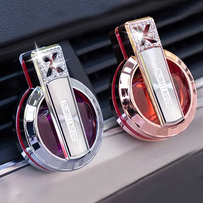 

Air conditioning mounted perfume seat diamond-inlaid car outlet incense supplement