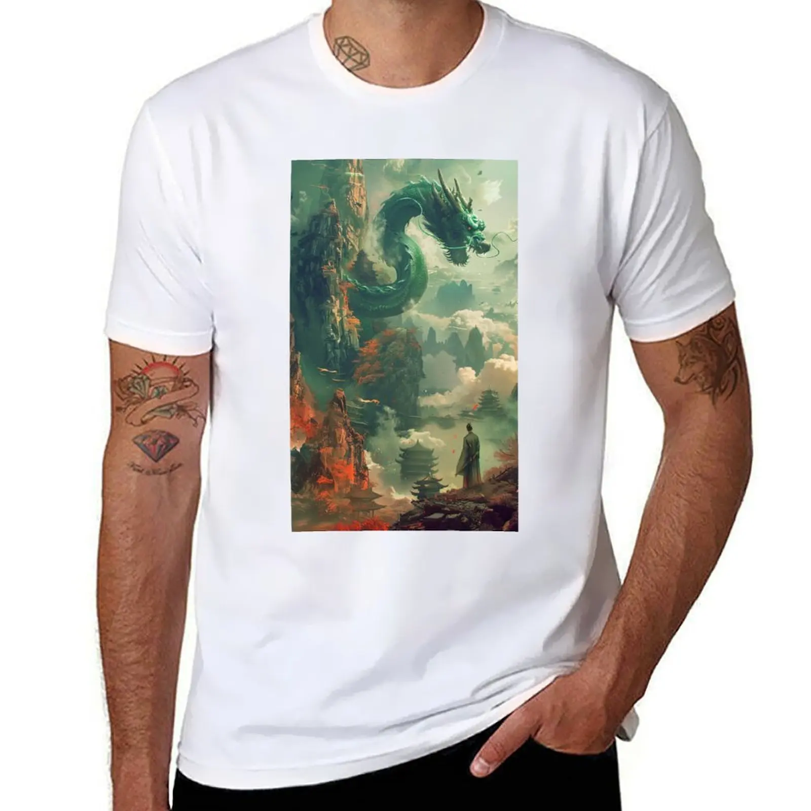 

Mountain Dragon Chen T-Shirt t shirts for man graphic funny graphic t shirts for man T-Shirt