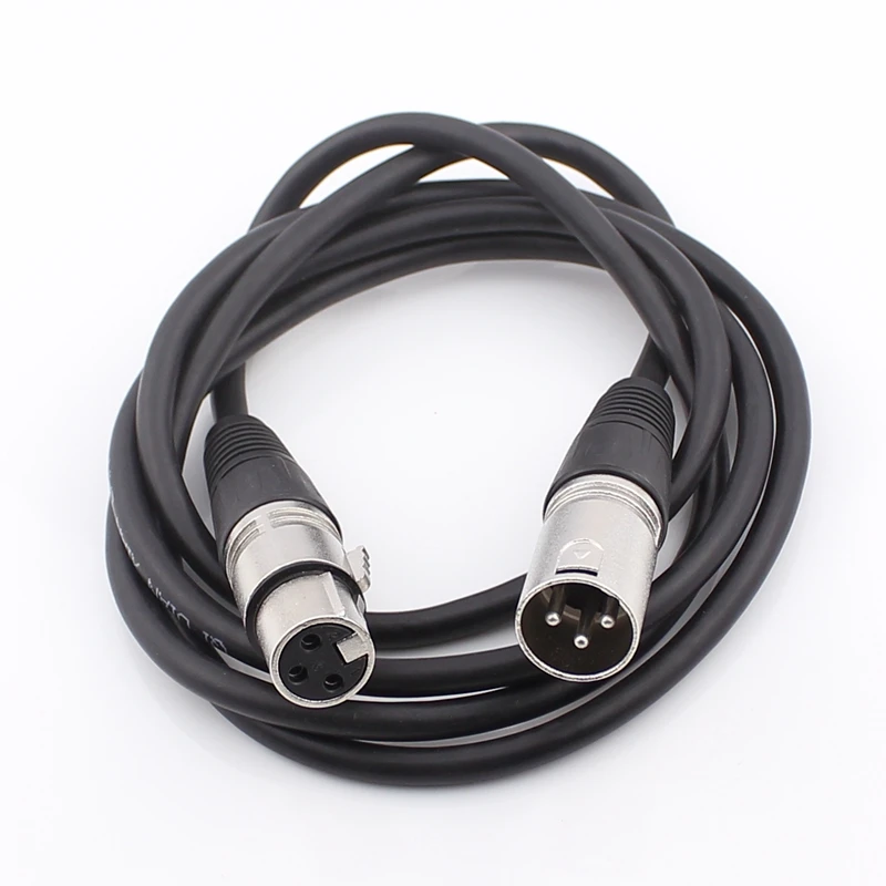 XLR Cable Male To Female, XLR Audio Cable, Microphone Mixer, Microphone Cable, Three-core,10pcs