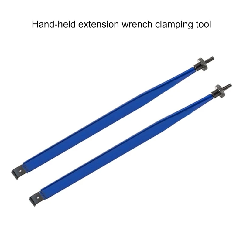 3Pcs Extension Wrench Clamp Tight Tool Hold Nut Bolts Hose for Tight Space Electrician Fitter Repairing Automobile