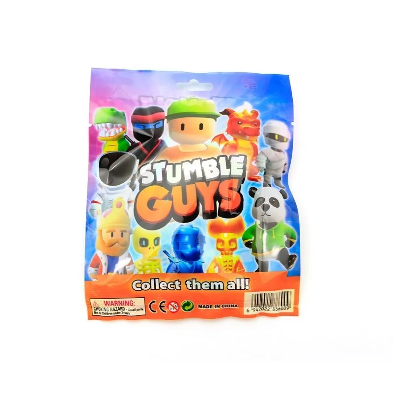 Stumble Guys Action Figure Brinquedos de Cartas, Kawaii Anime Game Character, Modelos de Cartões, Coleção 3 \