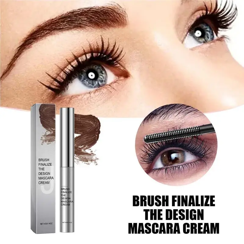 1pcs Lashes Mascara Waterproof Mascara Black Brown Long Curling Eyelash Extensions Sexy Eyes Makeup Cosmetics