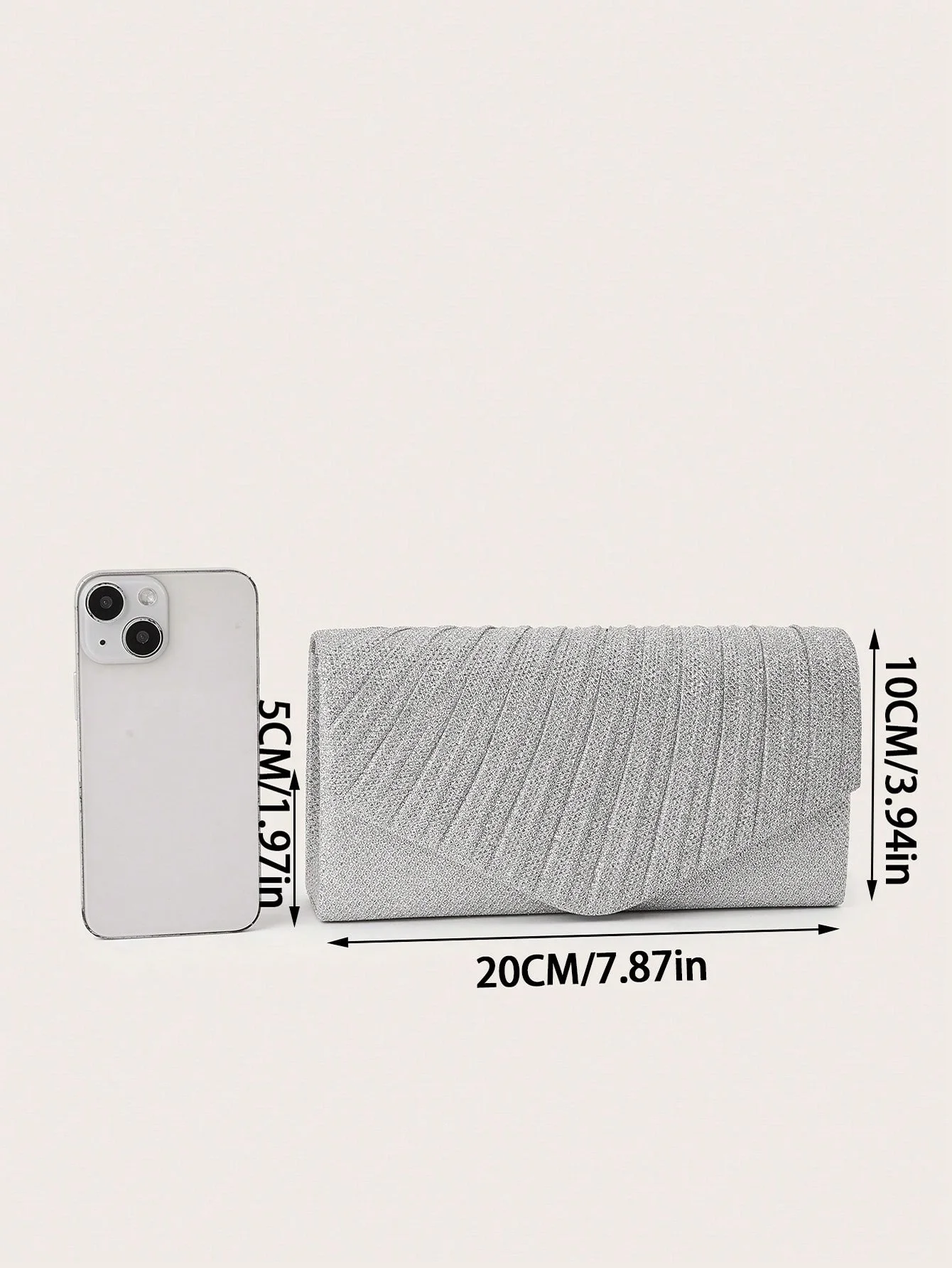 براثن لامعة وفاخرة ذات ثنيات، وحقائب حفلات سلسلة أنيقة وبسيطة، وحقائب مسائية مناسبة لجميع المناسبات. #5