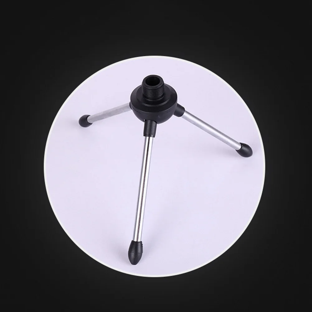 

Professional Condenser Microphone Stand Holder Cable Clips Blowout Prevention Tripod Recording Vocal Wind Pops Mic Gift Set