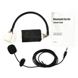Microphone Mic Interface Audio Adapter Music Aux Module For Honda Acccord Civic Odyssey Acuraa Car Connector