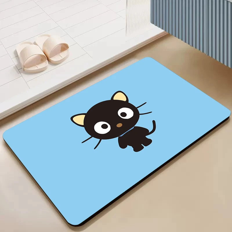 Bathroom Mat Chococat Diatom Ooze Hallway Mats Carpet Living Room Diatomaceous Earth Mat Rug Diatomite Welcome Deal Kitchen Foot