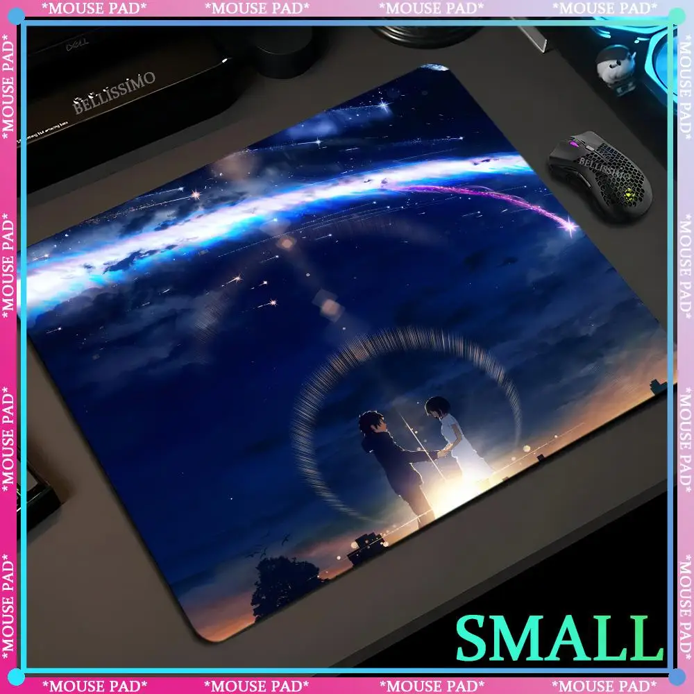 Cool Starry Space Game XS MousePad HD Printing Non-slip Lock Edge Pad PC Laptop Keyboard Pad Desk mat E-sports Rubber Mouse Pad