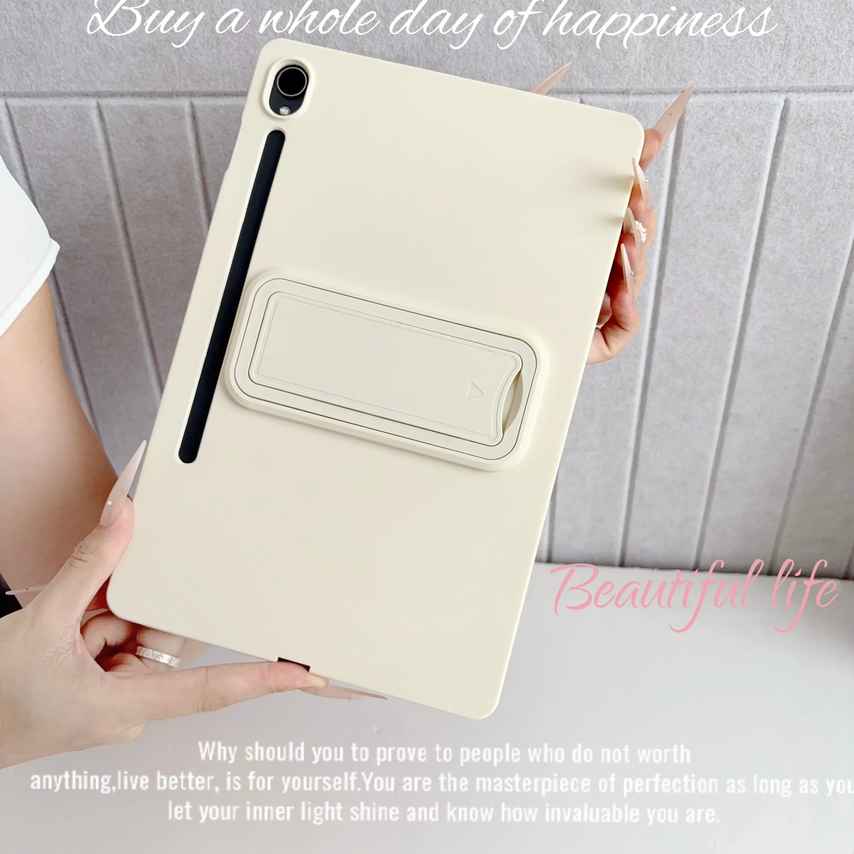 Stand-Tablet-Hülle für Samsung Tab S10 Lite S9 FE 10.9 S11 S8 S7 11 S7+ S8+ Plus 12.4 A7 S6 Lite A9 A11 8.7 A8 A9+ A11+ Plus 11 – Detail 26