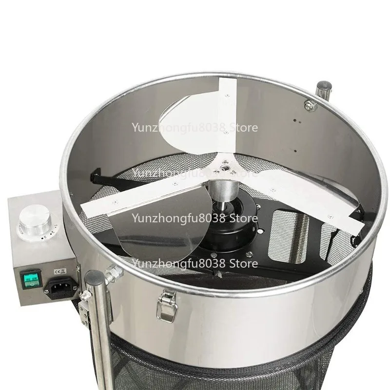 

18 Inch, Electric Vertical Mesh Bag Trimmer, Garden Plant Leaf and Stem Trimmer