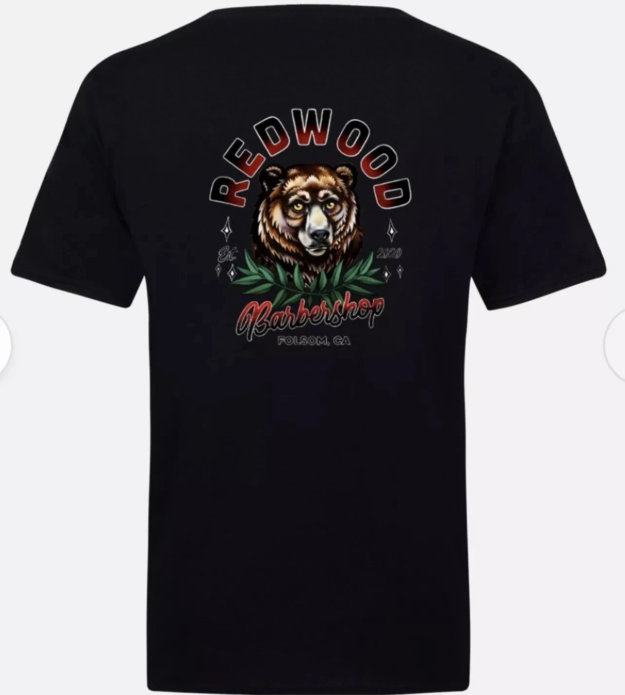 

REDWOOD Graphic Cotton T-shirt Unisex Men Women Summer Short Sleeve Fashion Brand Tee Luxury Casual Vintage Retro Tops