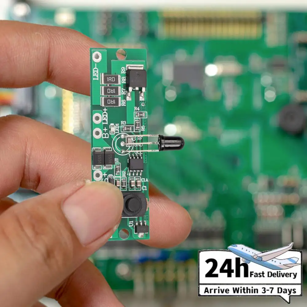 

Панель управления солнечным уличным фонарем 3.2В/3.7В с дистанционным управлением, модуль контроллера солнечной лампы, плата для солнечных ламп