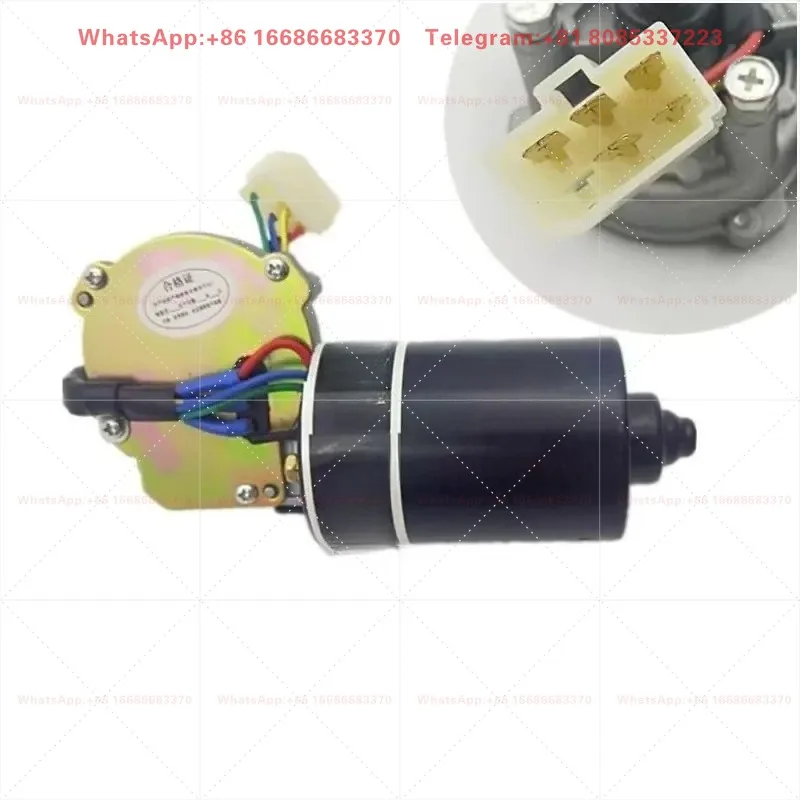 24V 50W Auto Windshield Wiper Motor Replacement For Truck Agricultural Machinery Vehicle Modification Accessories