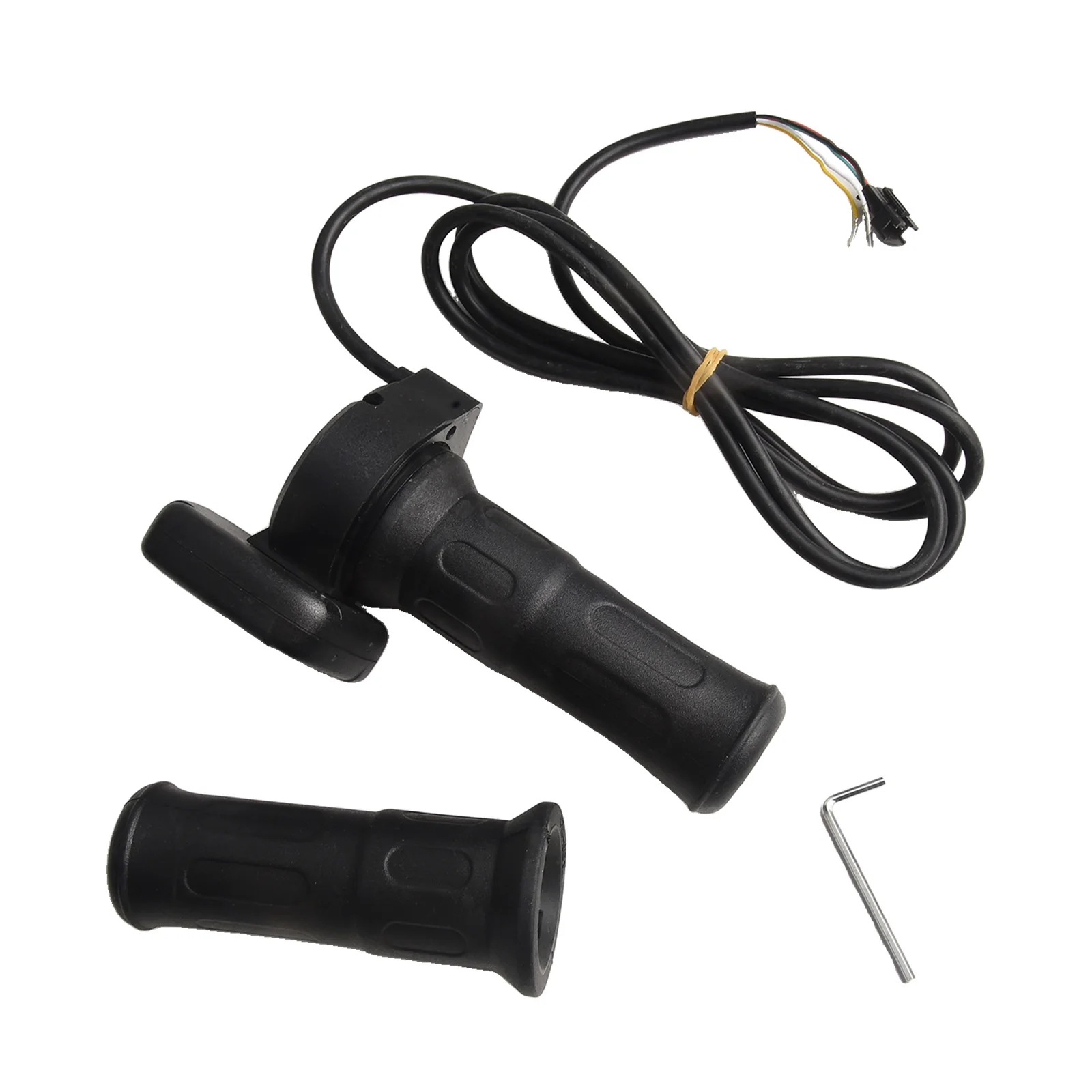 

Ручка газа для электровелосипеда, черная, поддерживает 36В, 48В, 60В, с ЖК-дисплеем, для электросамоката